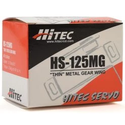 Hitec HS-125MG Metal Gear Wing Servo -Hitec And Tekin Sales 2022 hrc32125s 2