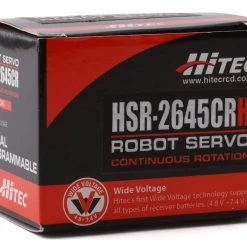 Hitec HSR-2645CR Wide Volt Digital Continuous Rotation -Hitec And Tekin Sales 2022 hrc32645h 2