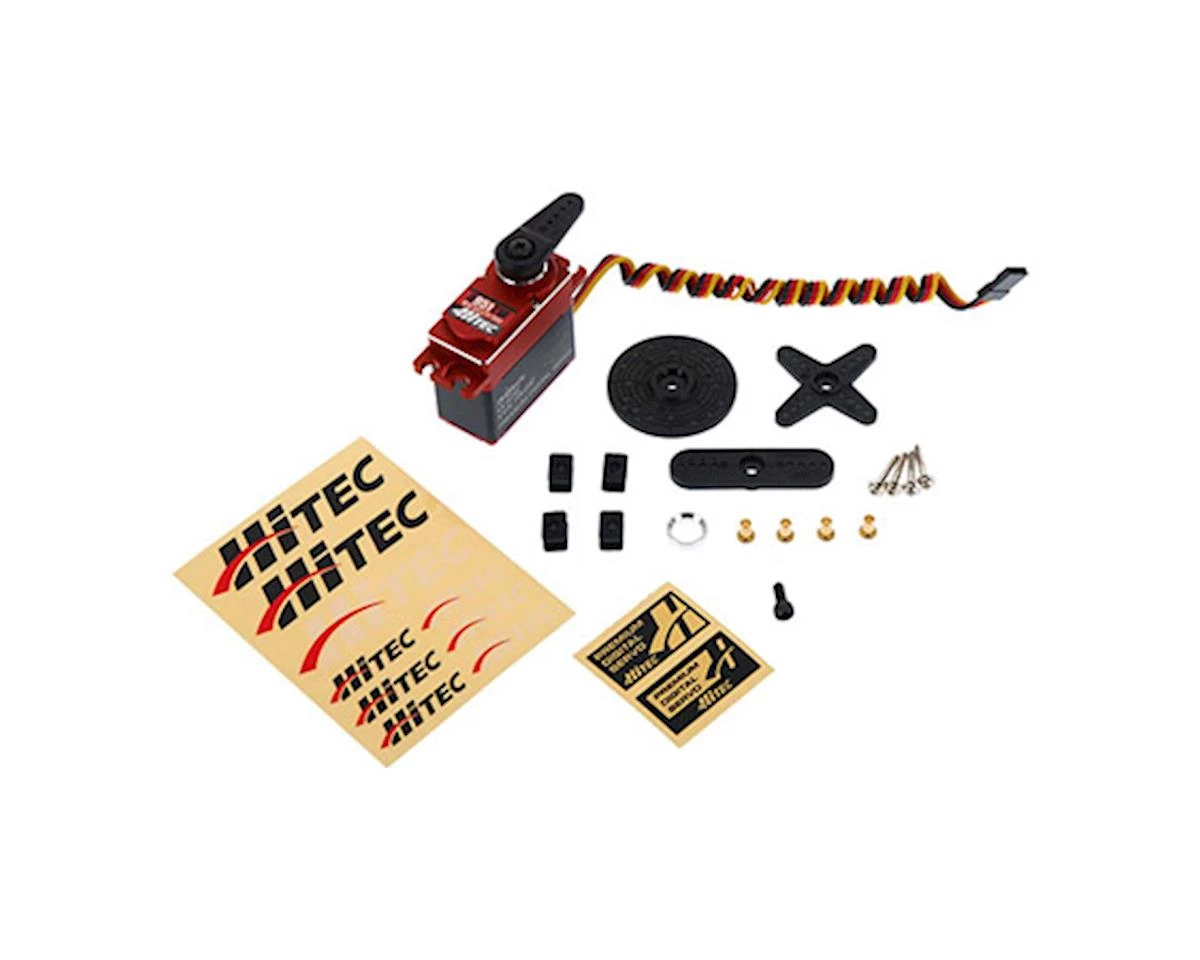 Hitec D951TW D-Series Ultra Torque Titanium Gear Digital Servo (High Voltage) 7 Hitec D951TW D-Series Ultra Torque Titanium Gear Digital Servo (High Voltage) - Image 5