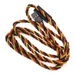 Hitec And Tekin Sales 2022 5 Hitec 36" Heavy Duty "Twisted" Wire Aileron Extension w/Gold Pins