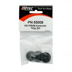 Hitec Replacement Karbonite Servo Gear Set (HS-755) -Hitec And Tekin Sales 2022 hrc55008 1