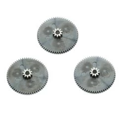 Hitec Replacement Metal/Karbonite 1st Gear Set (3) (5955/5995/5996/5997)