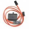 Hitec Standard Receiver Switch Harness with Charging Connector -Hitec And Tekin Sales 2022 hrc57215s
