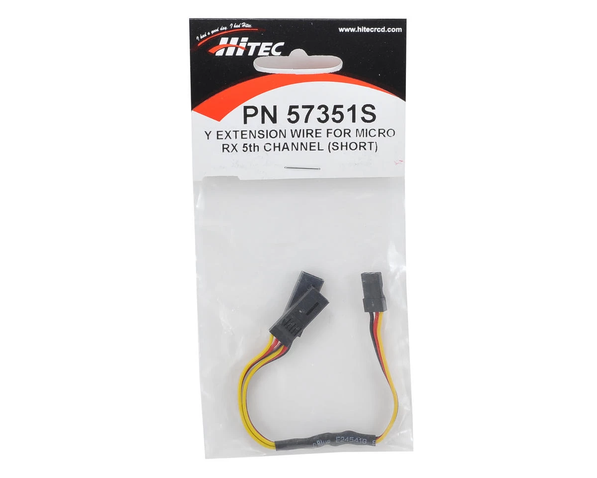 Hitec 6" Y-Harness (JR/RCD) 4 Hitec 6" Y-Harness (JR/RCD) - Image 2