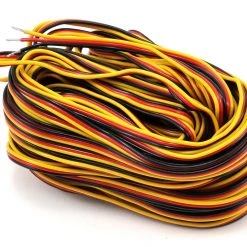 Hitec And Tekin Sales 2022 11 Hitec 3 Color Servo Wire (50')