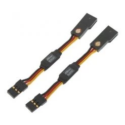 Hitec 4" Servo Signal Line Booster Set