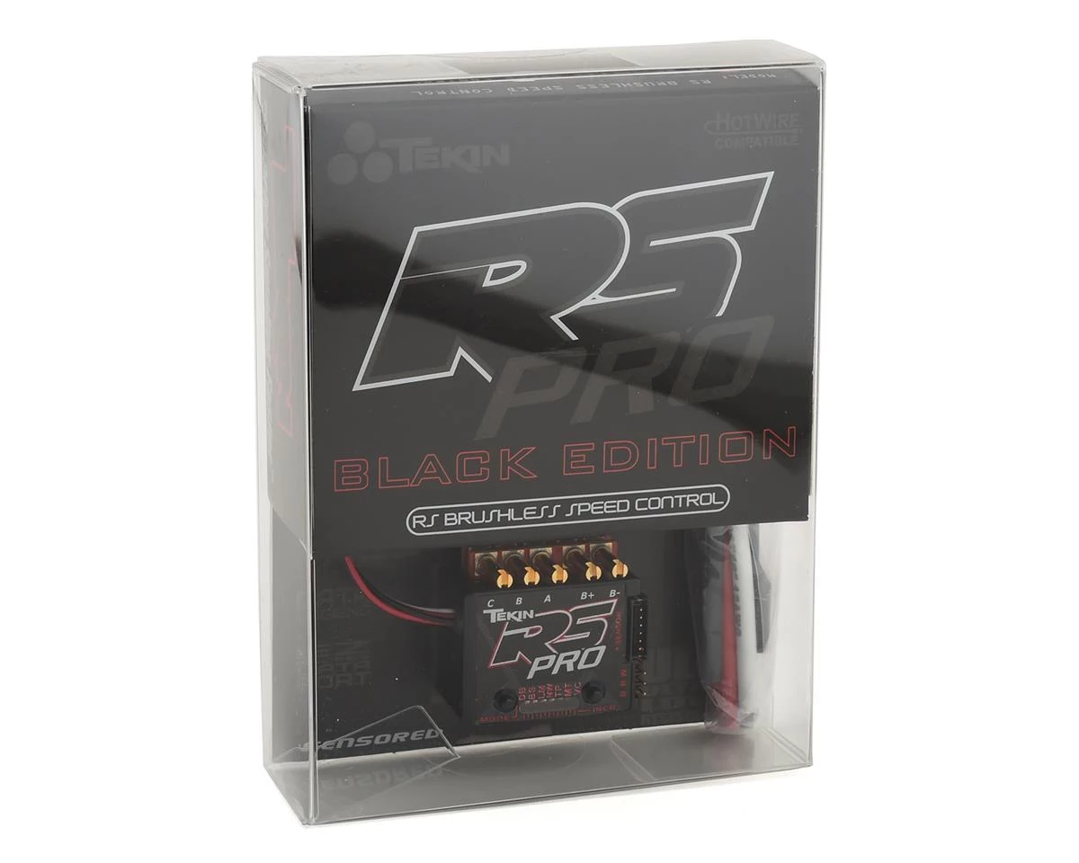 Tekin RS Pro Black Edition BL Sensored/Sensorless ESC 5 Tekin RS Pro Black Edition BL Sensored/Sensorless ESC - Image 3