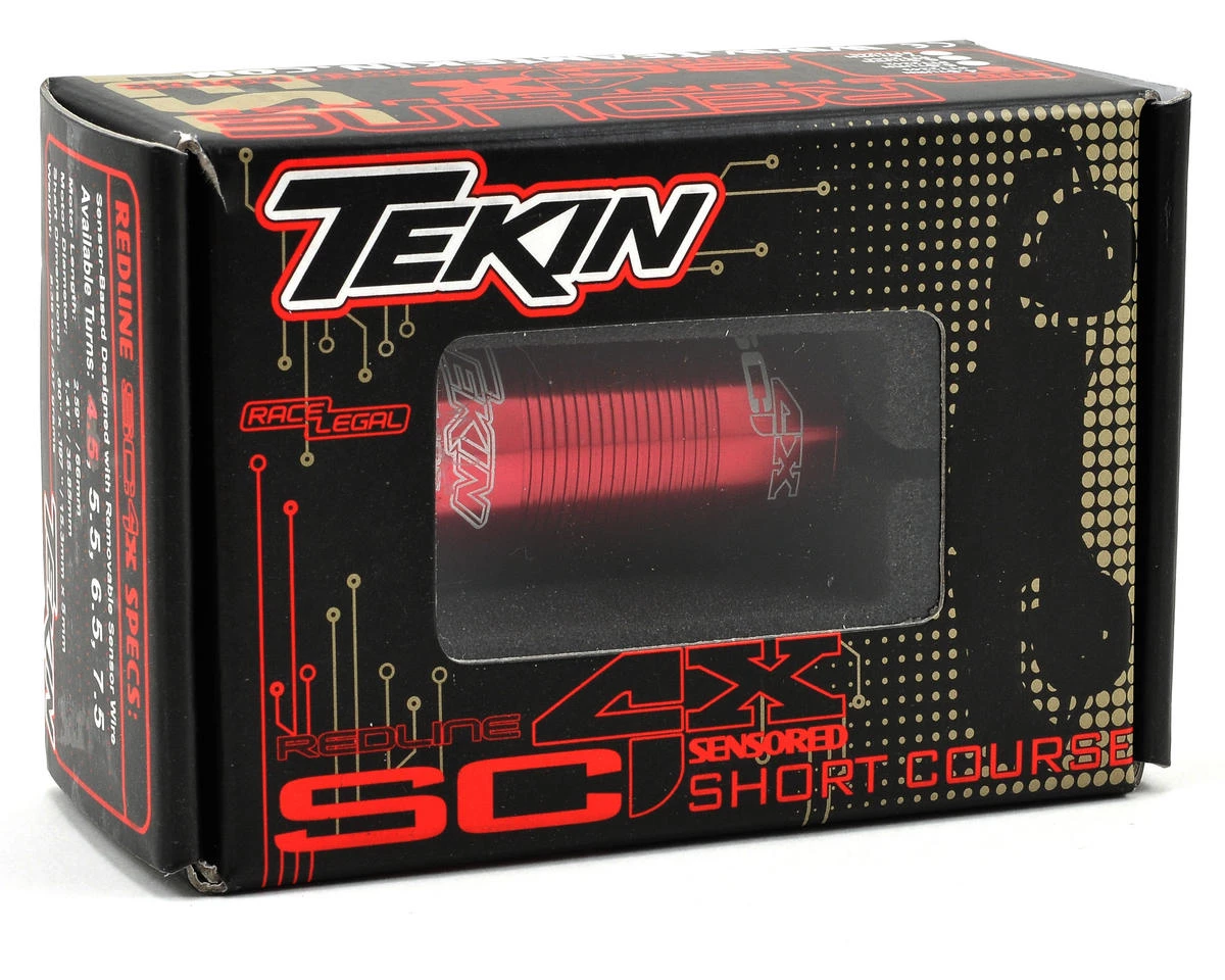 Tekin Redline SC4X Sensored Brushless 550 Motor (5.5T) 5 Tekin Redline SC4X Sensored Brushless 550 Motor (5.5T) - Image 3