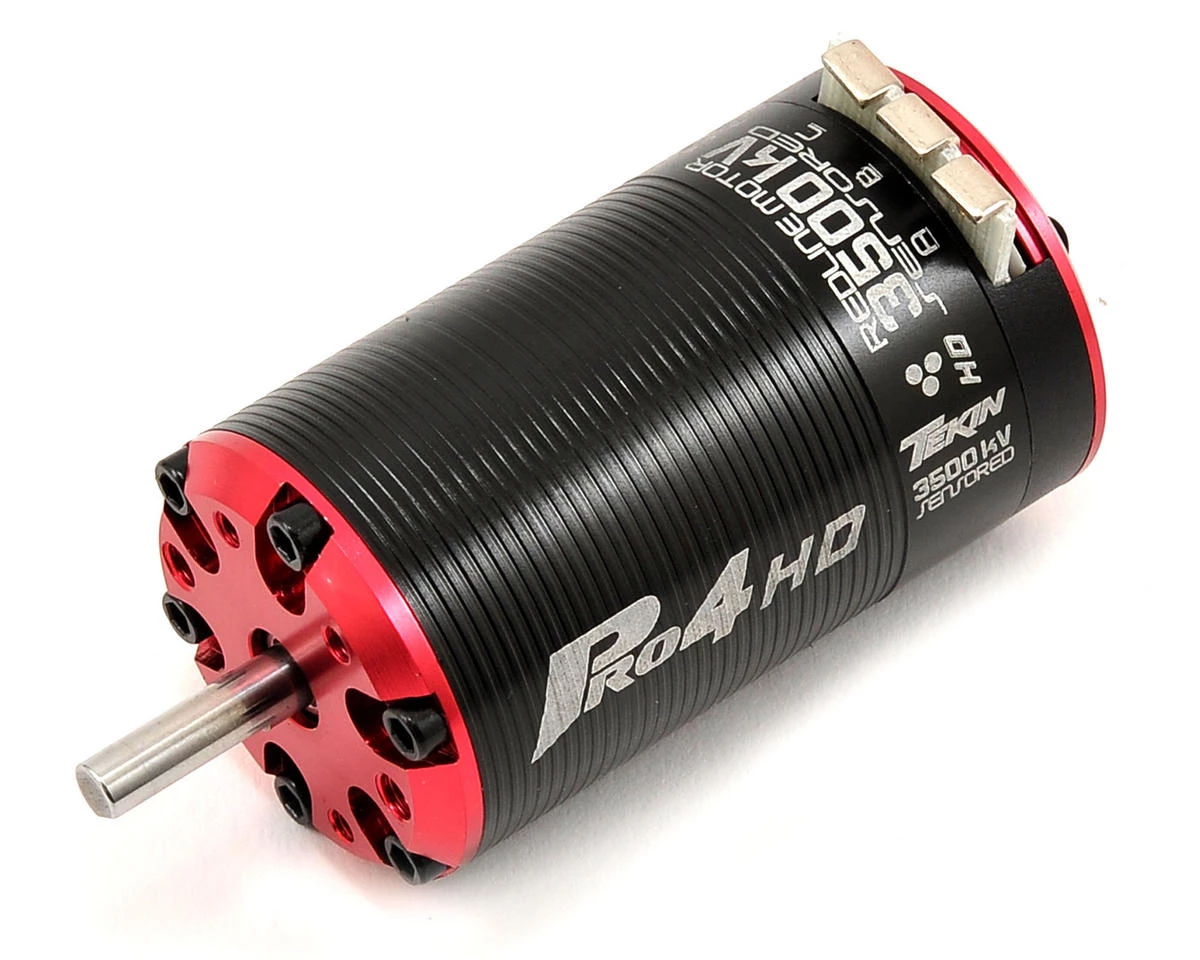 Tekin Pro4 HD 4-Pole Brushless 550 Motor w/5mm Shaft (3,500kV) 3 Tekin Pro4 HD 4-Pole Brushless 550 Motor w/5mm Shaft (3,500kV)