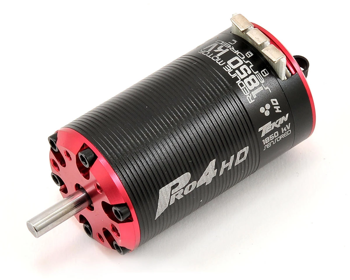 Tekin Pro4 HD 4-Pole Brushless 550 Motor w/5mm Shaft (1,850kV) 3 Tekin Pro4 HD 4-Pole Brushless 550 Motor w/5mm Shaft (1,850kV)