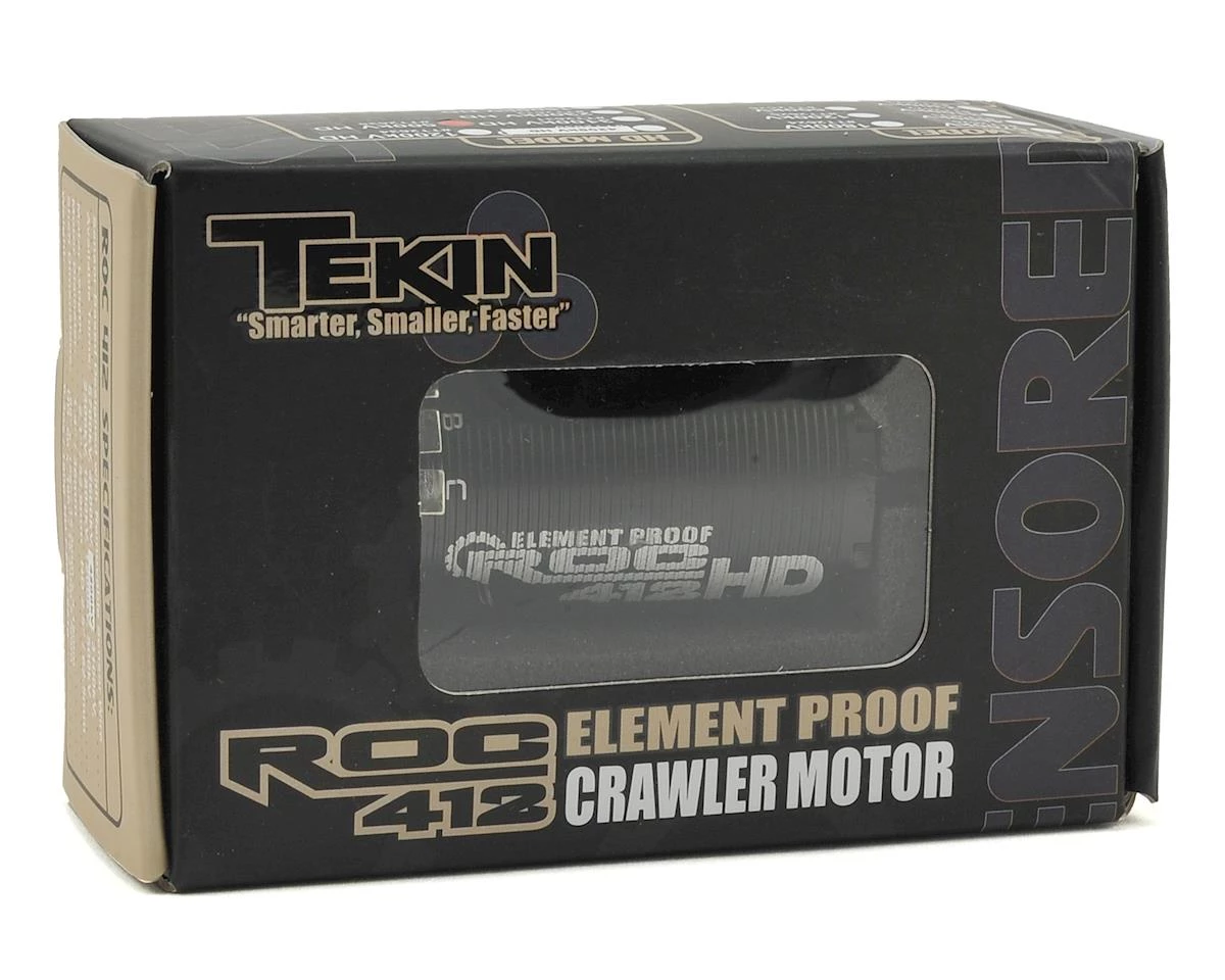 Tekin ROC412 HD Element Proof Sensored Brushless Crawler Motor (500kV) w/5mm Shaft 5 Tekin ROC412 HD Element Proof Sensored Brushless Crawler Motor (500kV) w/5mm Shaft - Image 3