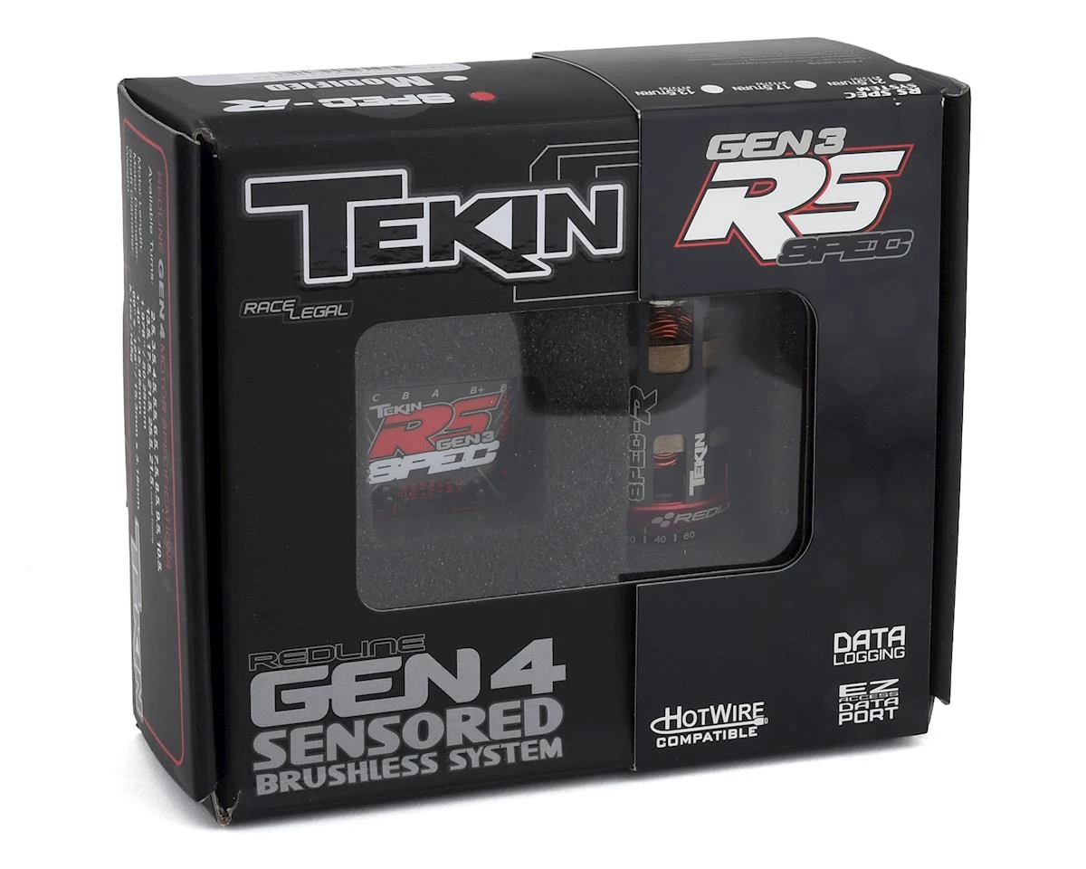 Tekin RS Gen3 SPEC Sensored Brushless ESC/Gen4 Spec R Motor Combo (21.5T) 7 Tekin RS Gen3 SPEC Sensored Brushless ESC/Gen4 Spec R Motor Combo (21.5T) - Image 5