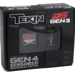 Tekin RS Gen3 Sensored Brushless ESC/Gen4 Spec R Motor Combo (10.5T) -Hitec And Tekin Sales 2022 tektt2797 4