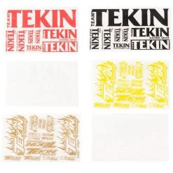 Tekin 3x5 5 Color Decal Set (6)